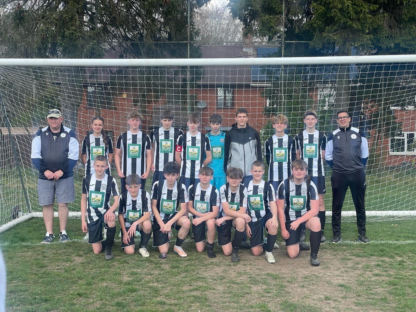 U15 win the league and get promoted U15 win the league and get promoted